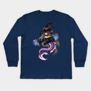 Salem Sea Witch Kids Long Sleeve T-Shirt